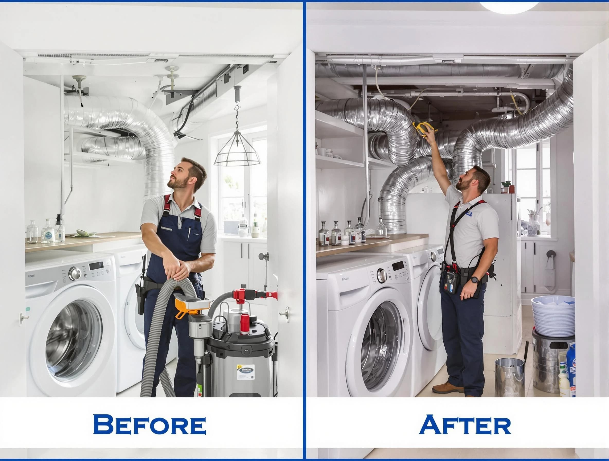 Expert gas dryer vent cleaning by Cambridge Dryer Vent Cleaning in Cambridge