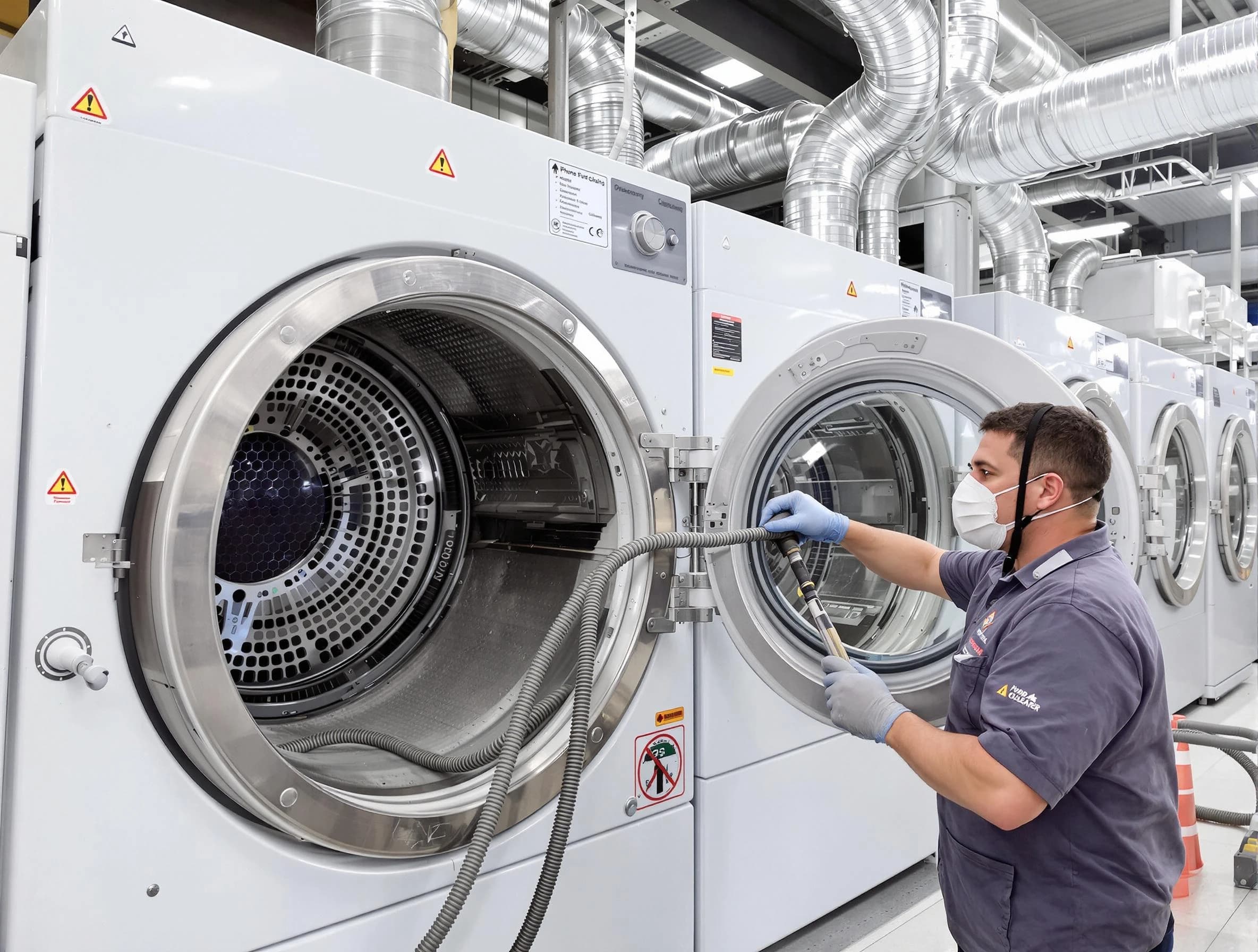 Industrial-grade dryer vent cleaning by Cambridge Dryer Vent Cleaning in Cambridge