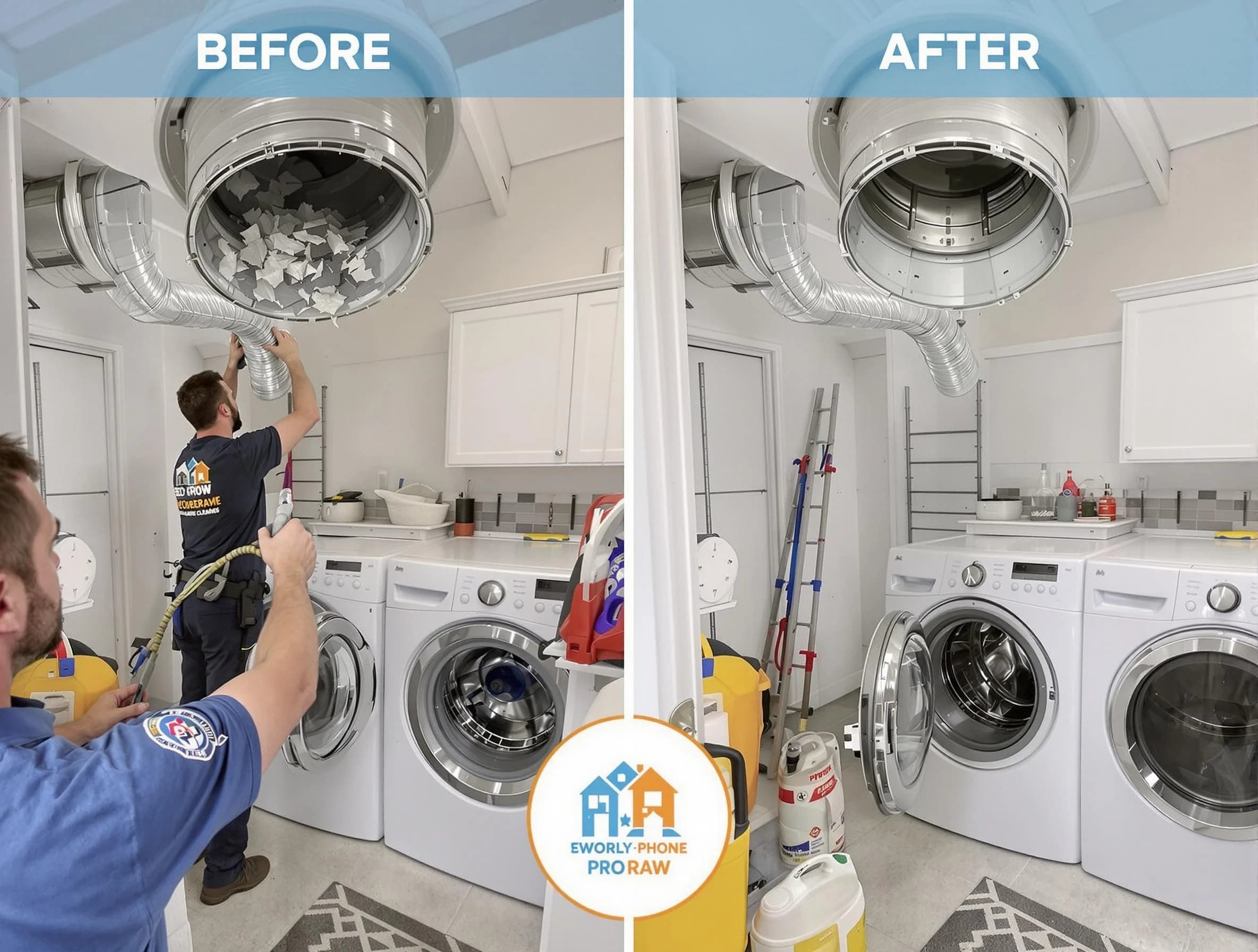 Residential dryer vent cleaning by Cambridge Dryer Vent Cleaning in Cambridge