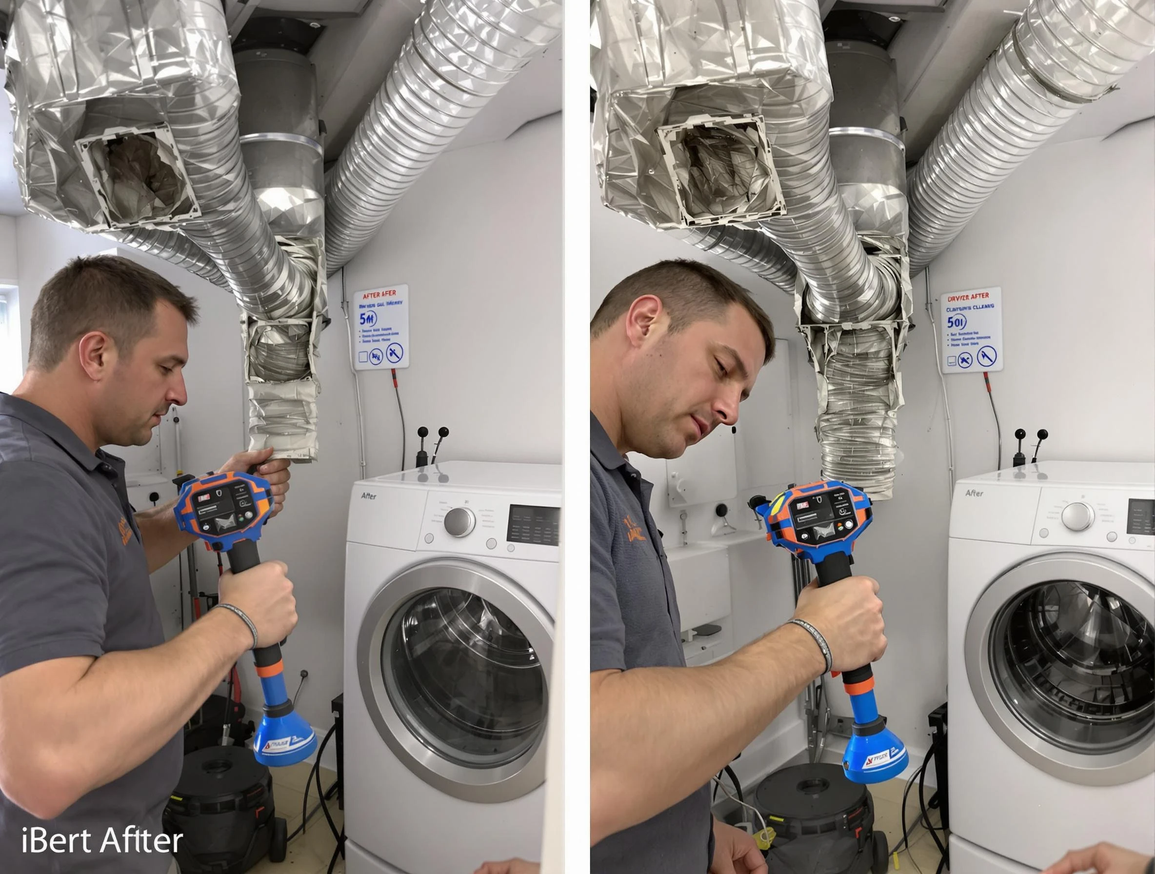 Professional clogged vent cleaning by Cambridge Dryer Vent Cleaning in Cambridge