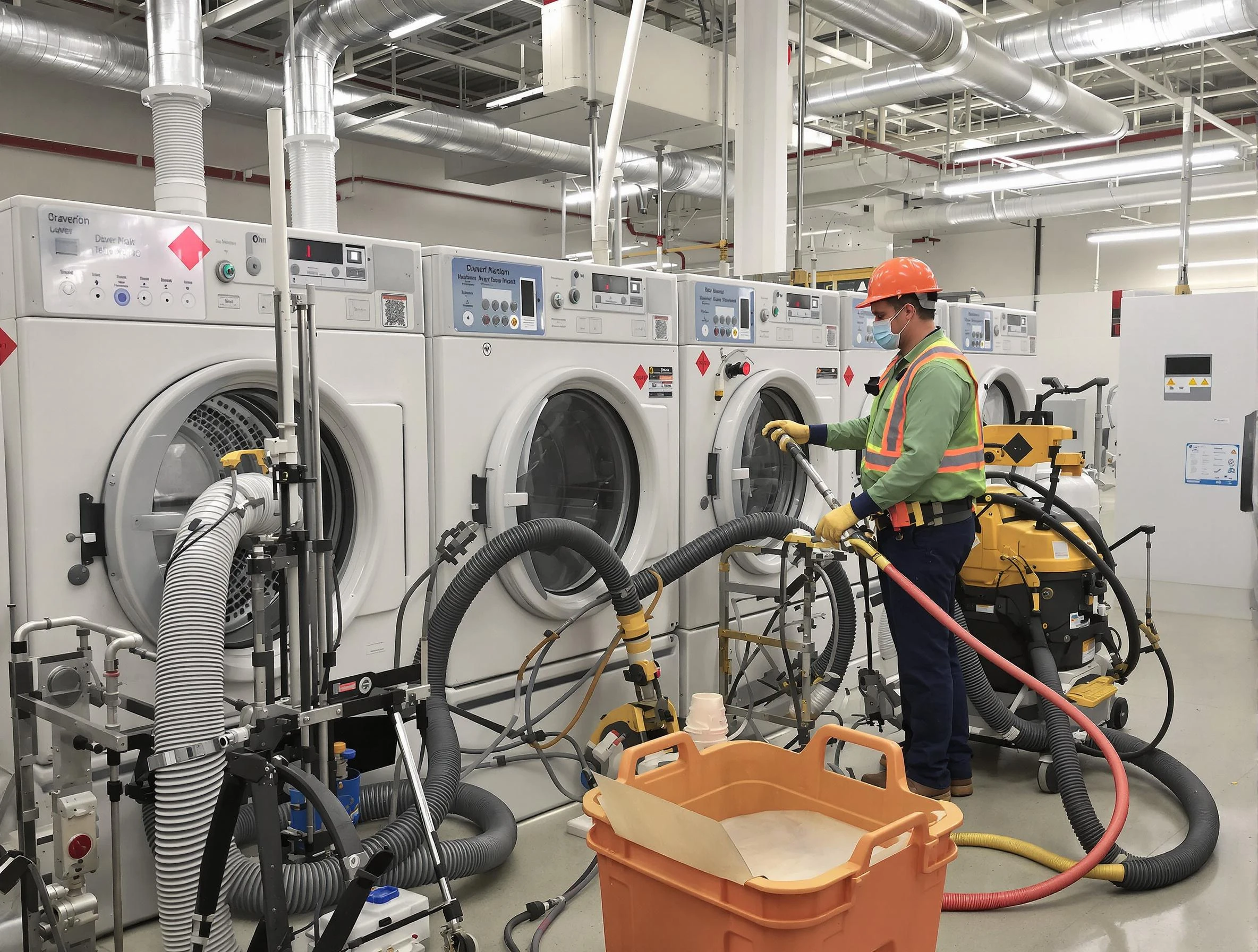 Commercial-grade dryer vent cleaning by Cambridge Dryer Vent Cleaning in Cambridge