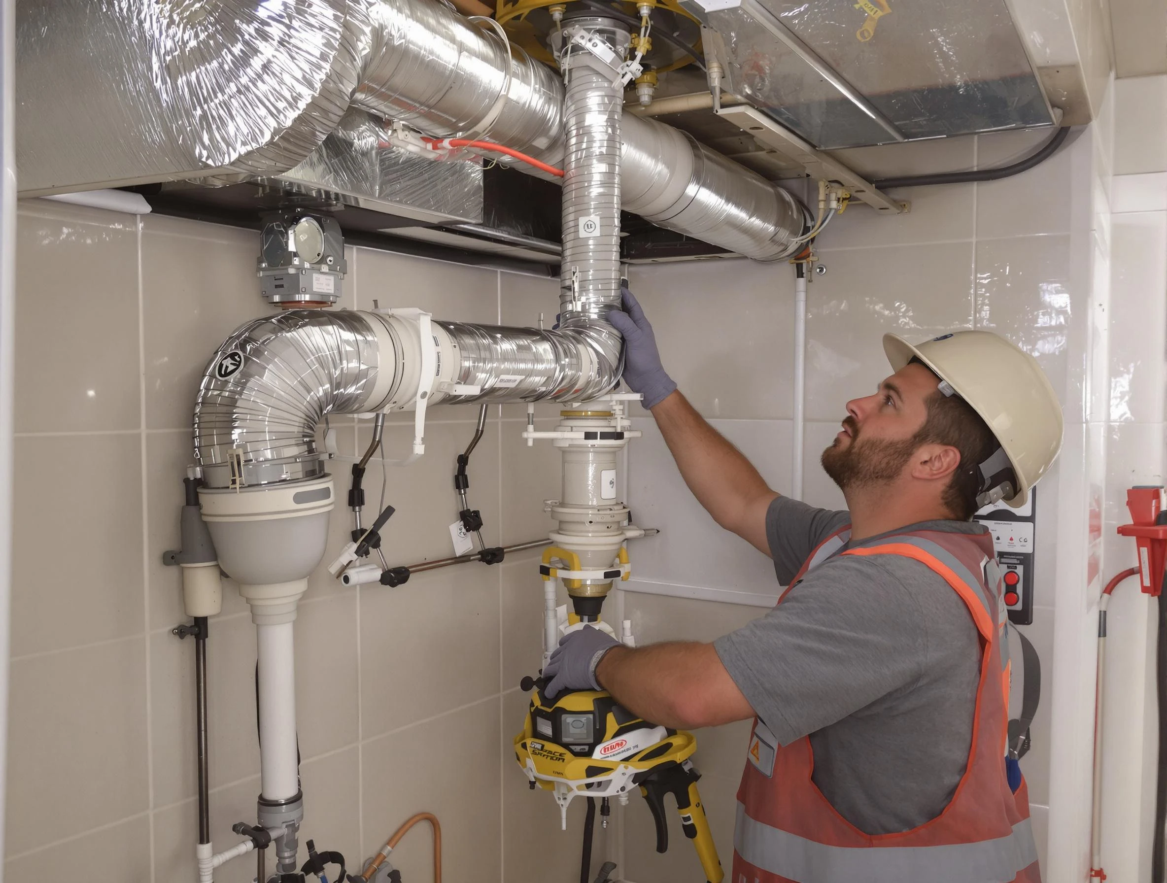 Cambridge Dryer Vent Cleaning expert performing professional dryer vent repair and installation in Cambridge