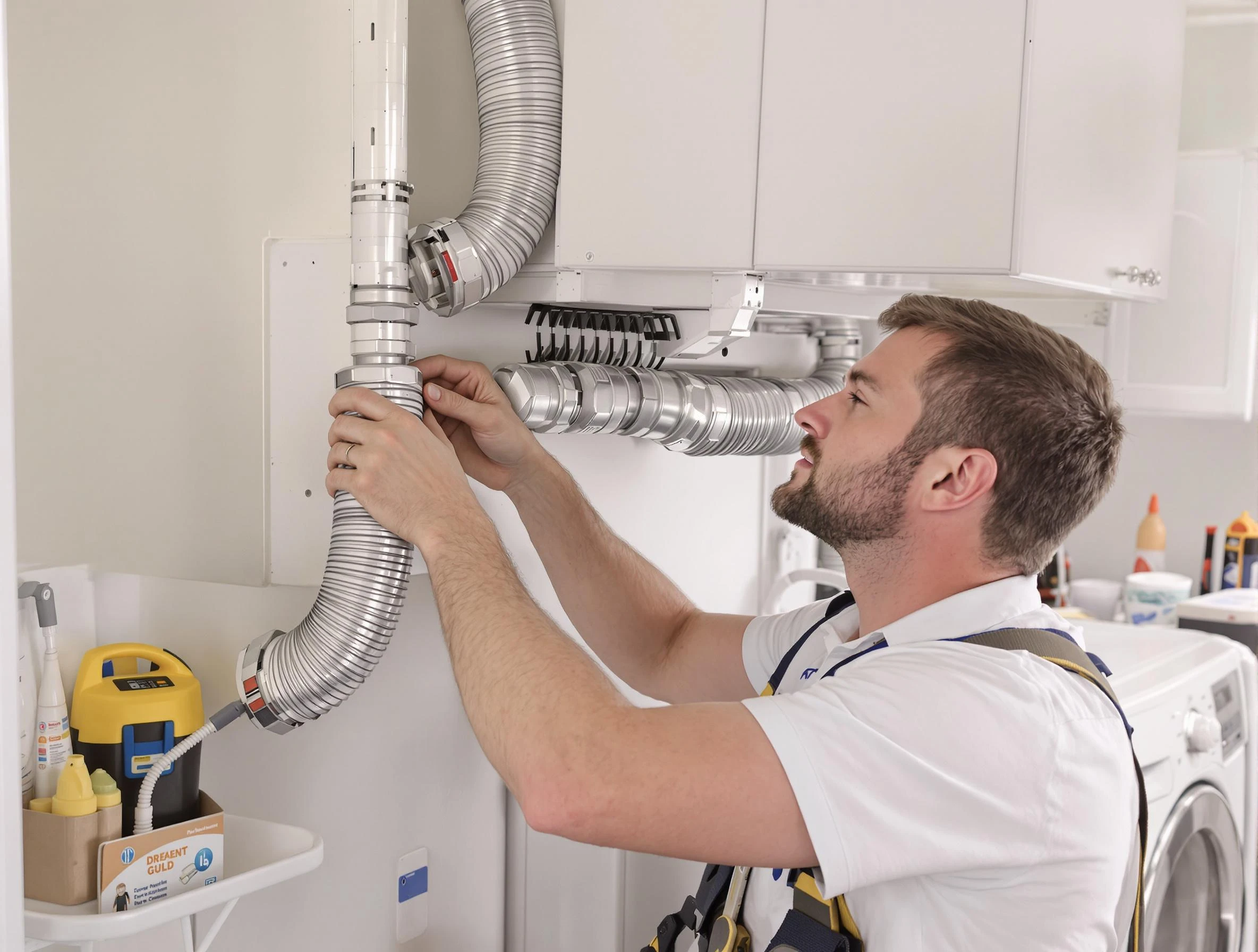 Professional dryer vent repair and installation by Cambridge Dryer Vent Cleaning in Cambridge