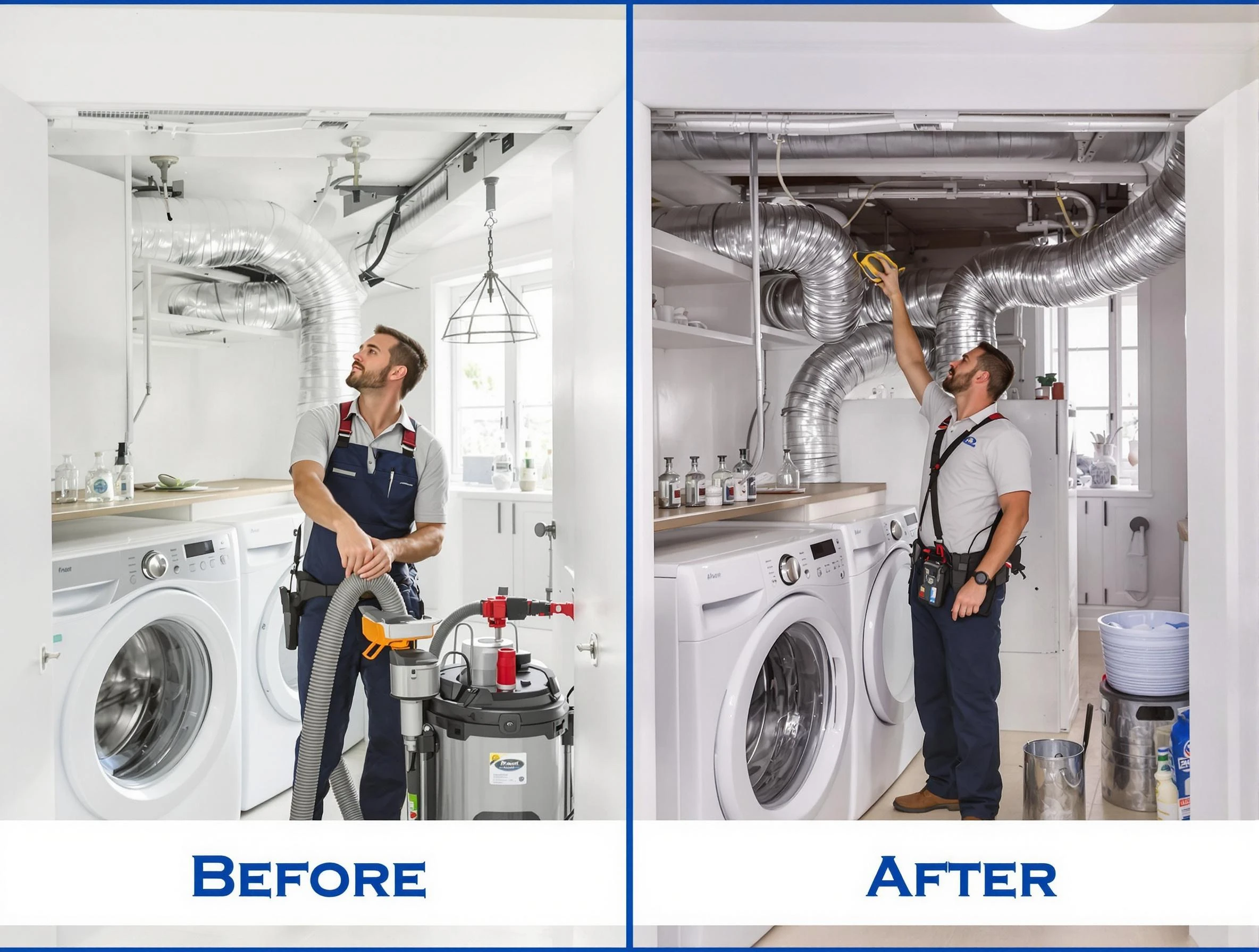 Expert gas dryer vent cleaning by Cambridge Dryer Vent Cleaning in Cambridge