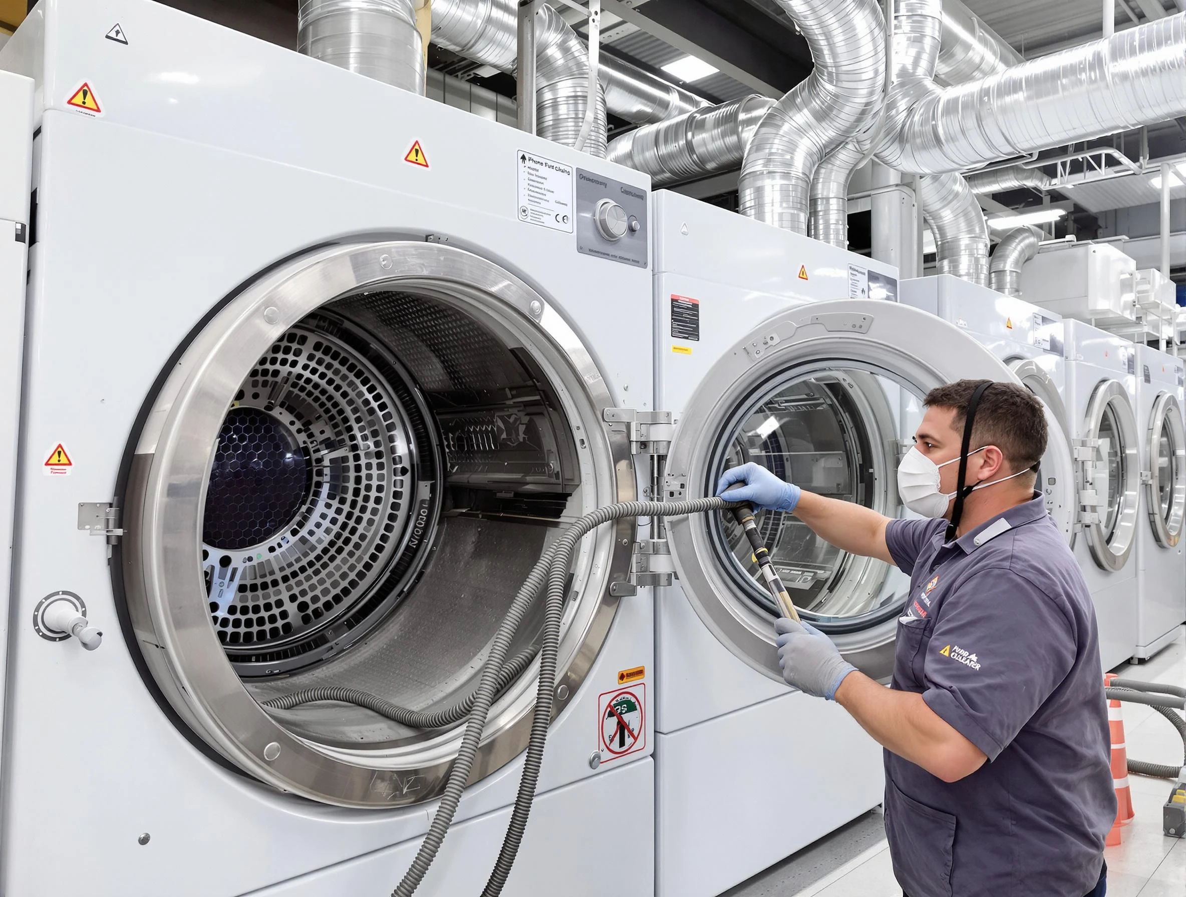 Industrial-grade dryer vent cleaning by Cambridge Dryer Vent Cleaning in Cambridge